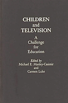 Children and television : a challenge for education