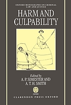 Harm and culpability