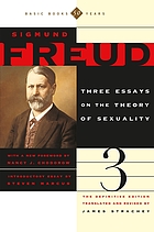 Three essays on the theory of sexuality