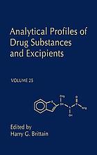 Analytical profiles of drug substances