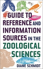 Guide to reference and information sources in the zoological sciences