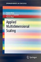 Applied multidimensional scaling