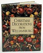 Christmas decorations from Williamsburg