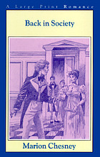 Back in society : being the sixth volume of the Poor relation