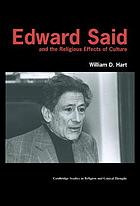 Edward Said and the religious effects of culture