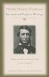 Spiritual and prophetic writings by Henry David Thoreau