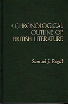 A chronological outline of British literature