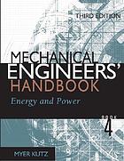 Mechanical engineers' handbook