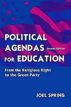 Political agendas for education : from the religious right to the Green Party