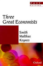 Three great economists.