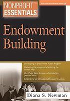 Nonprofit essentials. / Endowment building