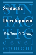 Syntactic development