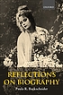 Reflections on biography