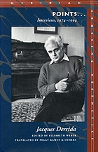 Points ... : interviews, 1974-1994