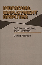 Individual employment disputes : definite and indefinite term contracts