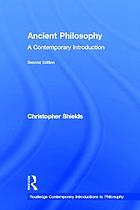 Ancient philosophy : a contemporary introduction