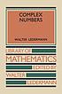 Complex numbers von Walter Ledermann