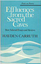 Effluences from the sacred caves : more selected essays and reviews