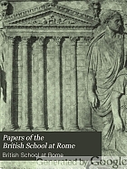 Papers of the British School at Rome.