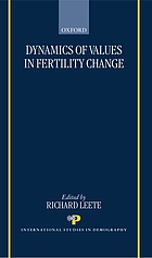 Dynamics of values in fertility change