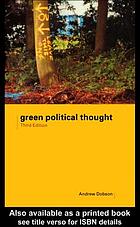 Green political thought