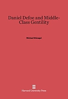 Daniel Defoe and middle-class gentility.