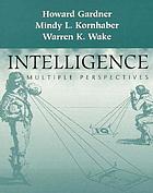 Intelligence : multiple perspectives
