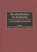 Re-distribution of authority : a cross-regional perspective