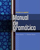 Manual de gramática : grammar reference for students of Spanish