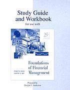 Study guide and workbook for use with Foundations of financial management