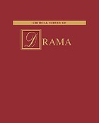 Critical survey of drama