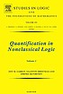 Quantification in nonclassical logic by Dov M Gabbay