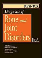 Diagnosis of bone and joint disorders