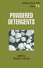 Powdered detergents