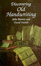 Discovering old handwriting