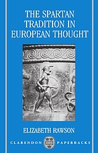 The Spartan tradition in European thought