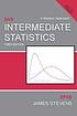Intermediate statistics : a modern approach door  James Stevens 