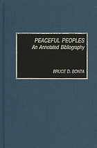 Peaceful peoples : an annotated bibliography