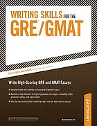 Writing skills for the GRE GMAT tests.