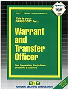 Warrant and transfer officer.