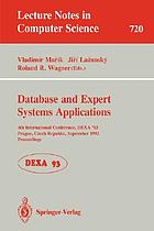 Database and expert systems applications