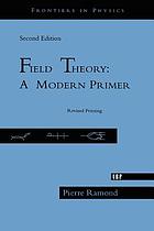 Field theory : a modern primer