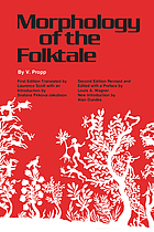 Morphology of the folktale,