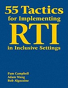 55 tactics for implementing RTI in inclusive settings