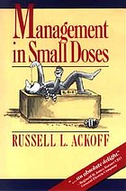 Management in small doses