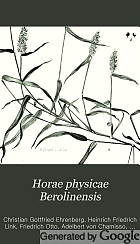 Horae physicae Berolinensis : collectae ex symbolis virorum doctorum H. Linkii ...