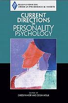 Current directions in personality psychology