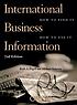 International business information : how to find... von Ruth A Pagell