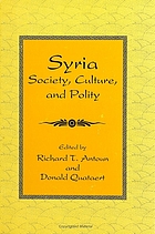 Syria : society, culture, and polity