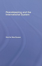 Peacekeeping and the international system
